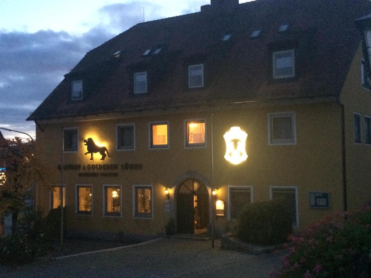 Landgasthof Zum Goldenen Loewen Moosbach  Exteriér fotografie